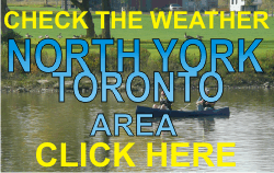 Click for Environment Canada North York Weather Forecast