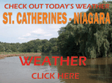 Click for Environment Canada St. Cahterines Weather Forecast